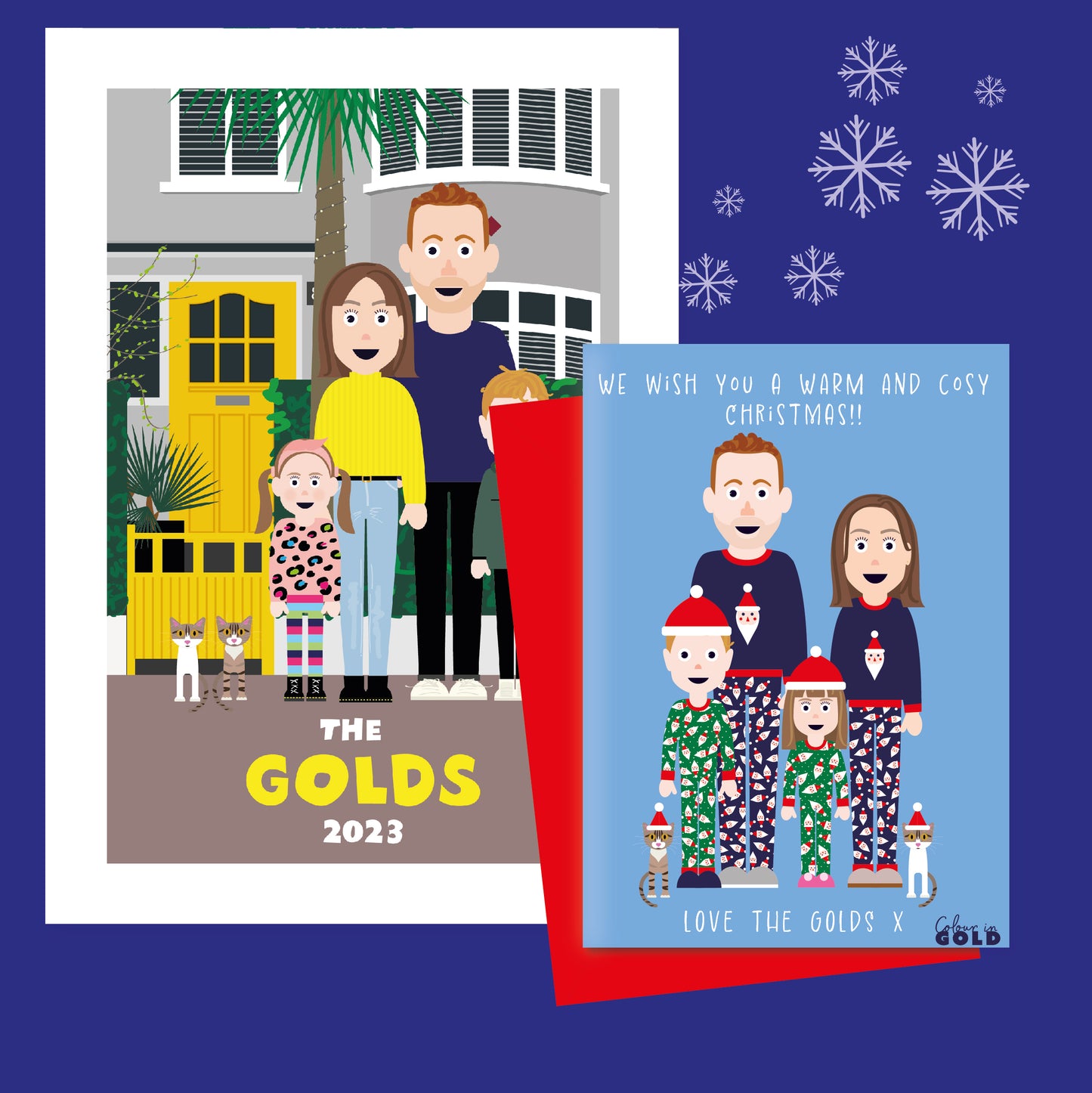 CHRISTMAS CARDS - Existing portrait customer