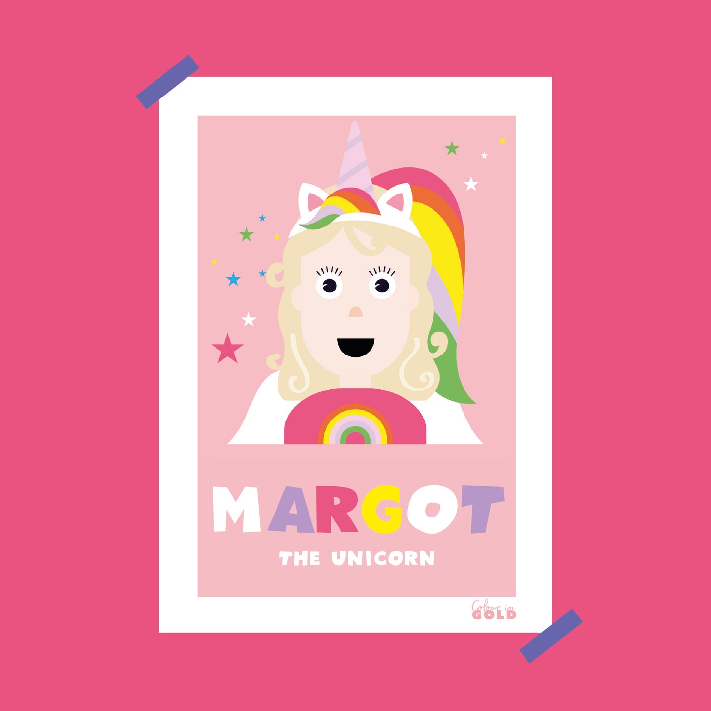 KIDS UNICORN PORTRAIT